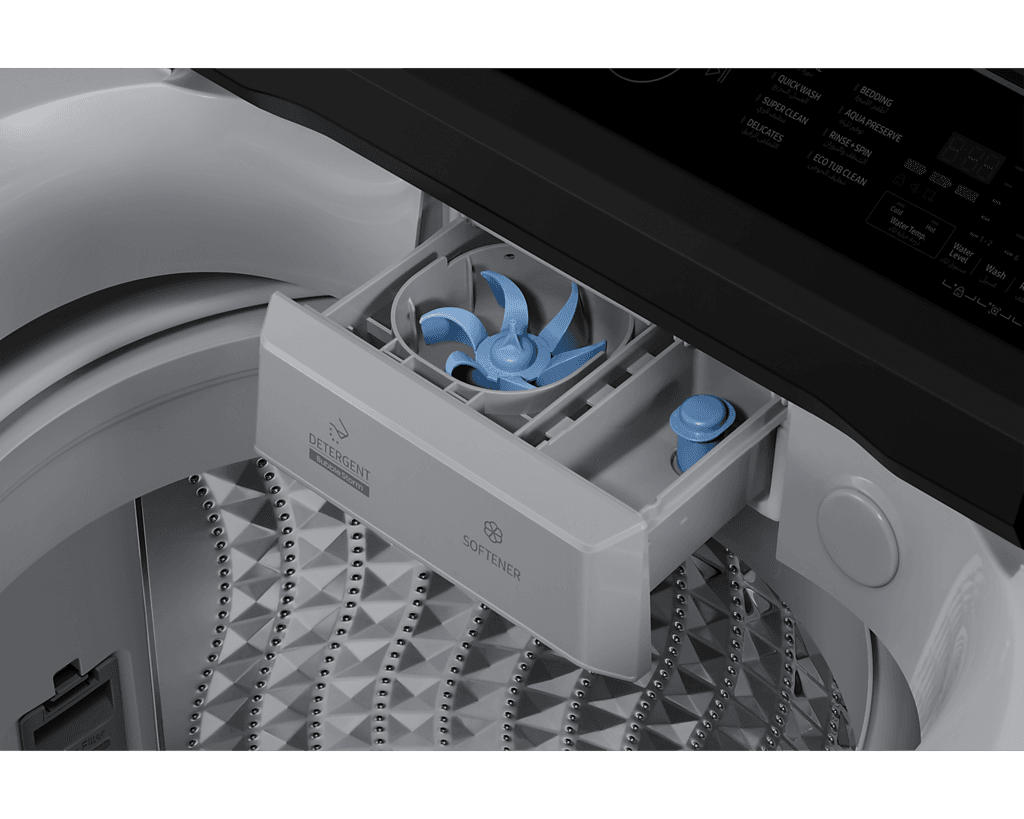 SAMSUNG WA13CG5441BY Top Loader Washing Machine 13Kg Grey 7