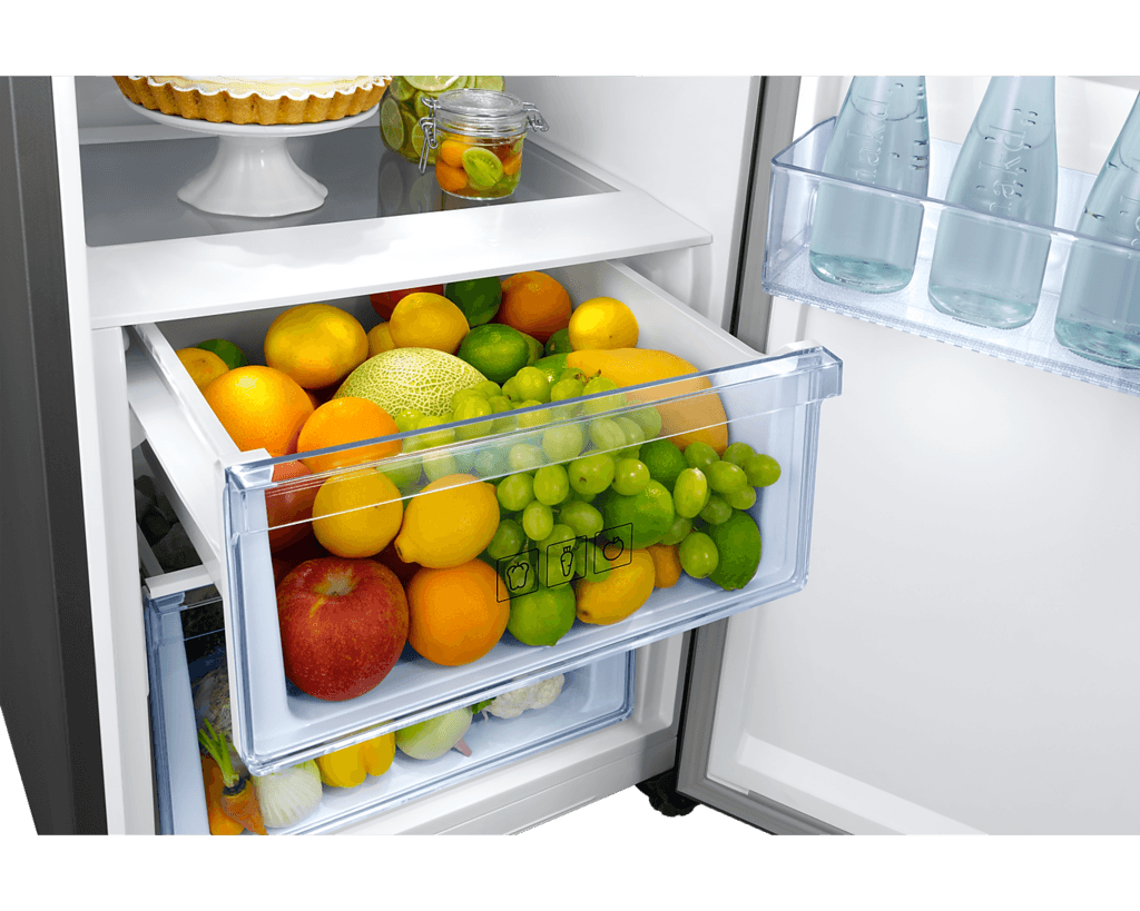 SAMSUNG RR39M73107F Upright 1-Door Refrigerator Water Dispenser, 375L, Silver 5