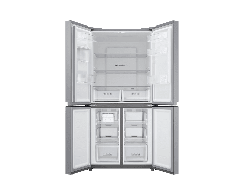 SAMSUNG RF48A4010M9 French Door Refrigerator 466L Silver 4