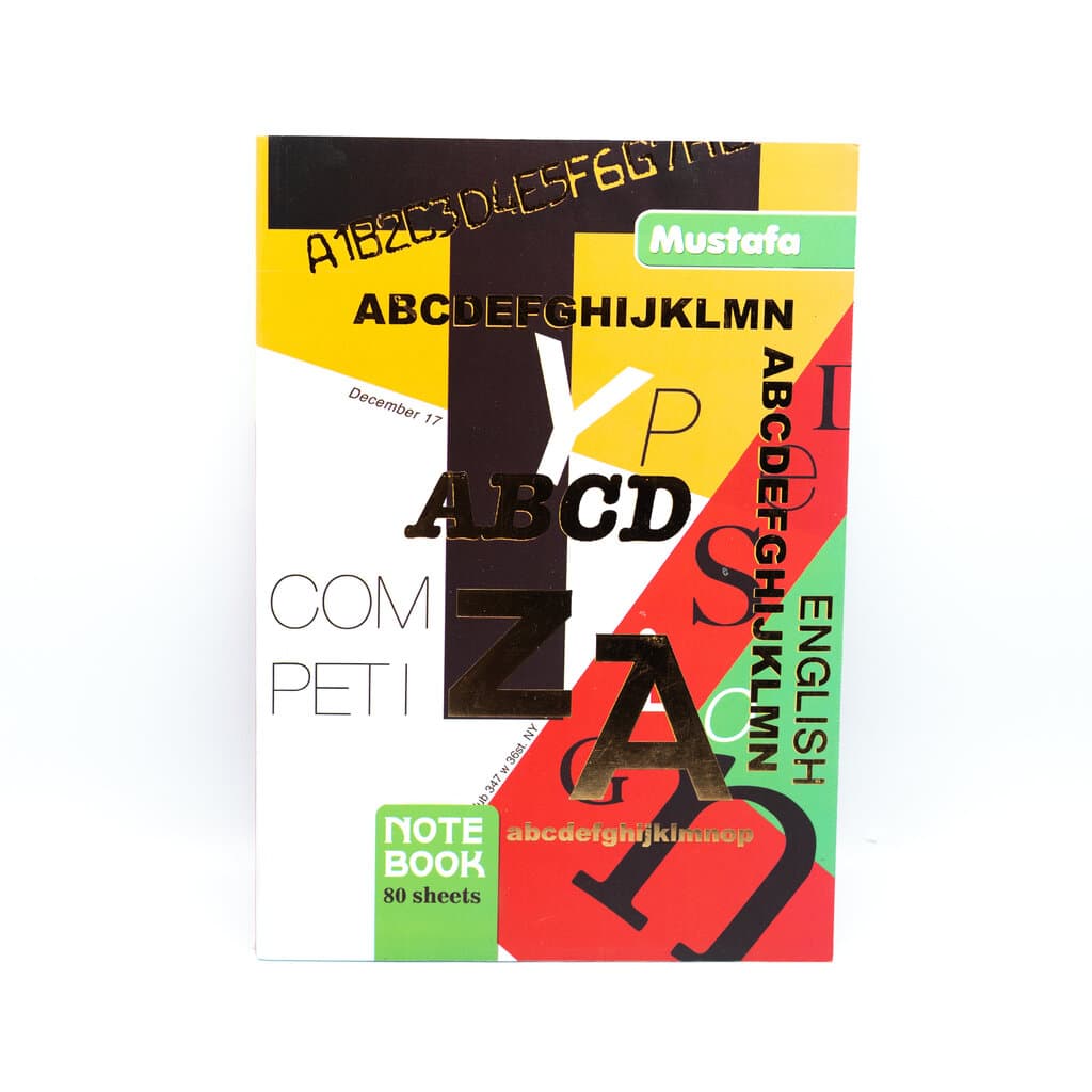 Notebook for English writing