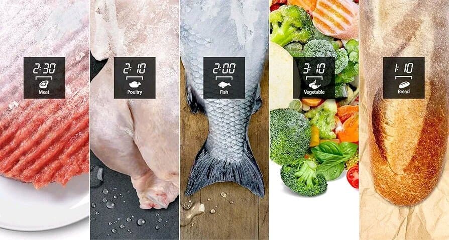 SAMSUNG MS23K3513A Solo Microwave Oven 23L Black 8