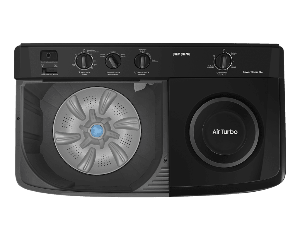 SAMSUNG WD14T5040BN Twin Tub Washing machine 14kg 4