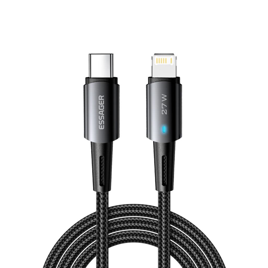 Essager 27w fast charging lightning cable (1m)
