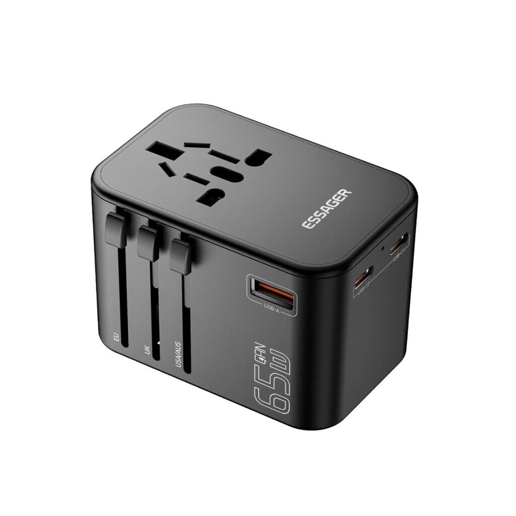 Essager   6 in 1 travel GaN 65W fast charger