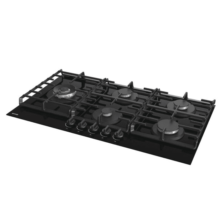 Gorenje Gas Hob 90cm 5 Burner - GCW951B (Black) 2