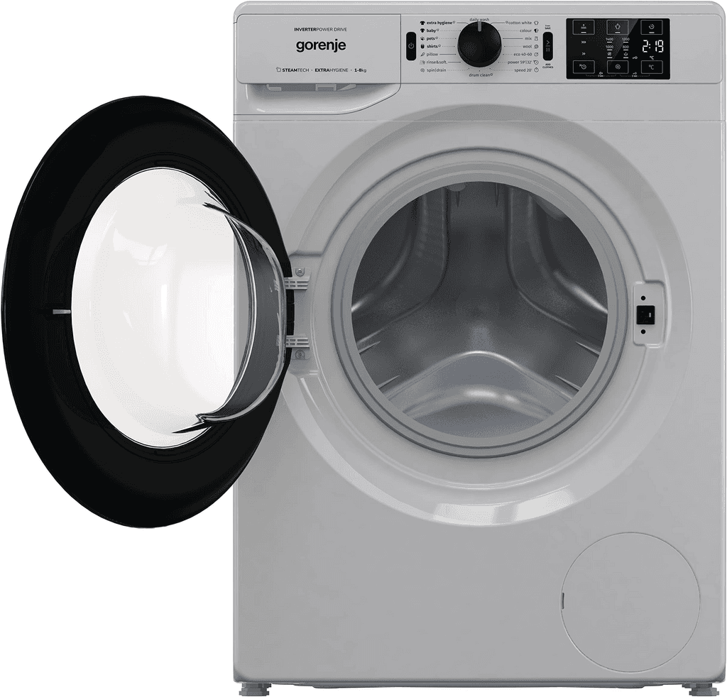 Gorenje Washing Machine 8kg - WNEI84AS/A (White) 2