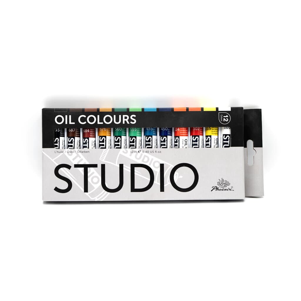 studio 12 colors  Oil color set