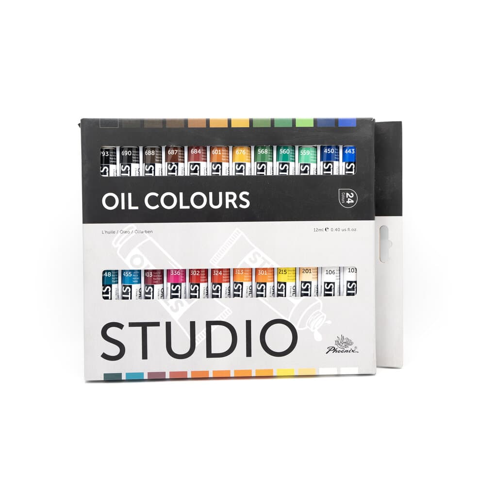 studio 24 colors  Oil color set