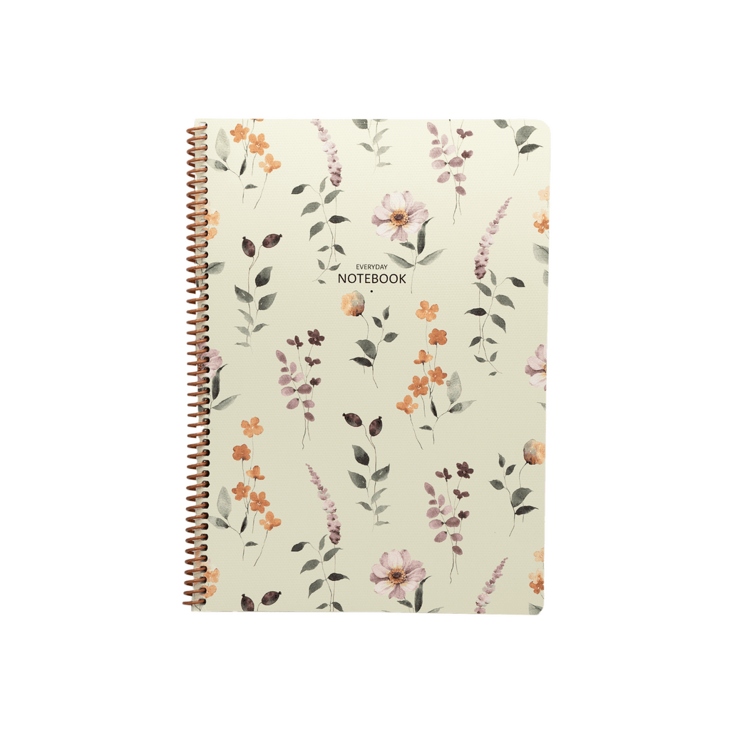 Everyday Notebook with spiral binder ,