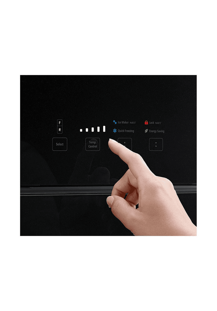 HITACHI Refrigerator 2 Doors 562L - HRTN7489DF / R-VG650PUQ7 (Black) 3