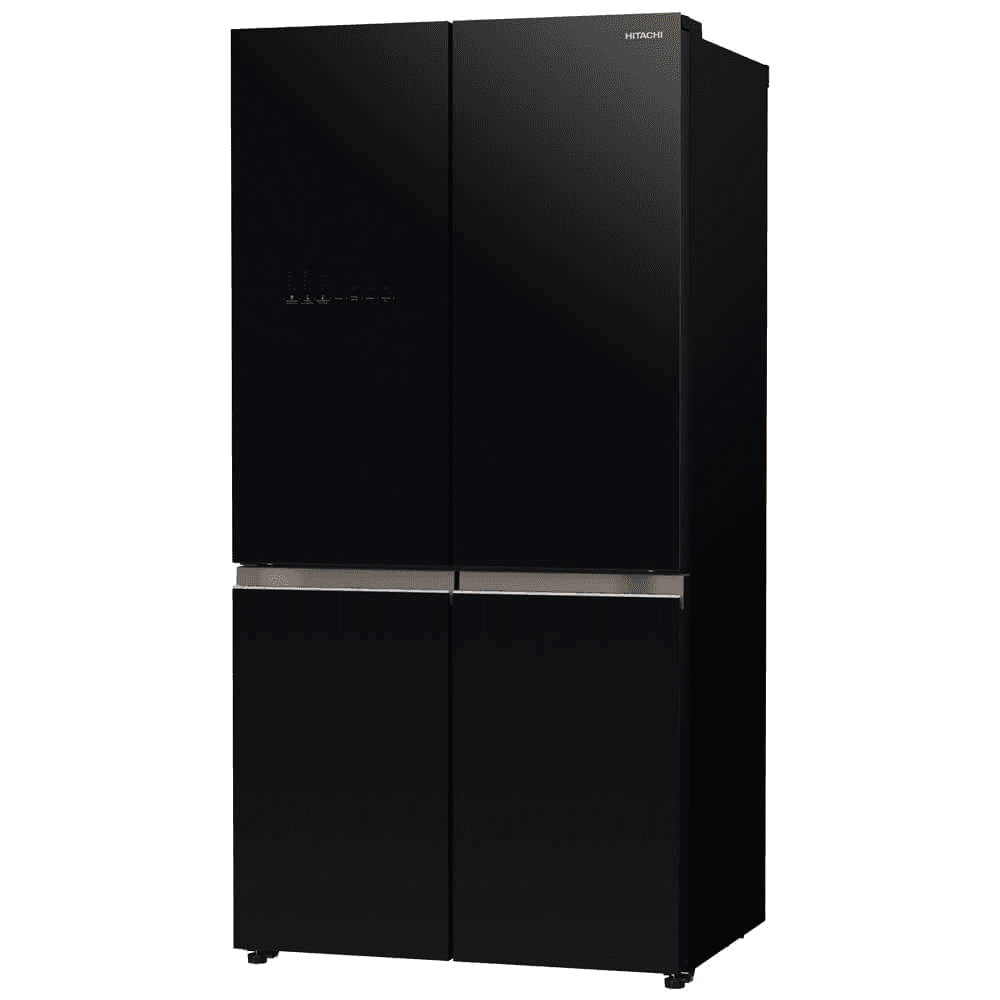 HITACHI Refrigerator 4 Doors 569L - R-WB720PVUQ0 (Black) 2