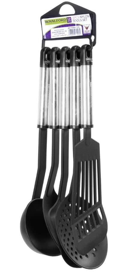 Royalford 5 Pcs Nylon Kitchen Tools Set - RF1796-NKT 3