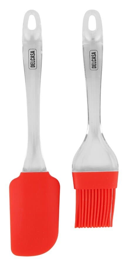 Delcasa Silicone Spatula and Brush - DC2077 1