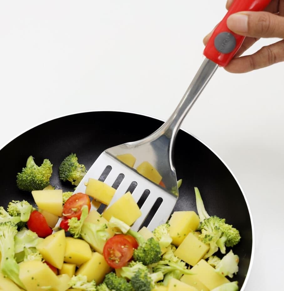 Delcasa Stainless Steel Slotted Turner With PP Handle - DC1938 2