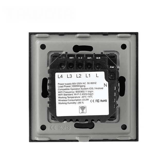 Smartex Smart Switch 4 Gang (WiFi) 3