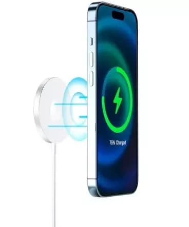 ESSAGER 15W 3-in-1 Magnetic Wireless Charger - White 4