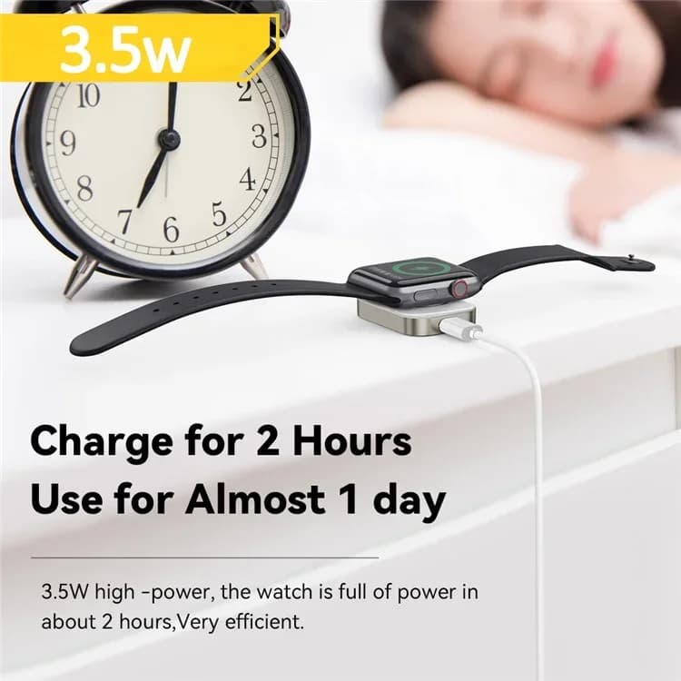 ESSAGER Mini Apple Watch Portable Wireless Charging Dock 6
