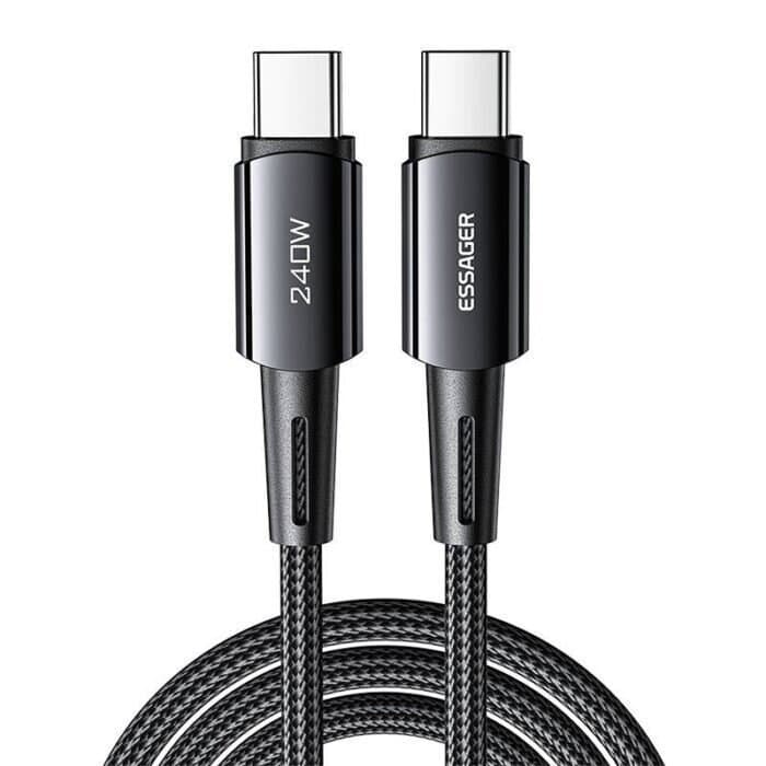 ESSAGER USB-C to USB-C 240W Fast Charging Cable (1 m)