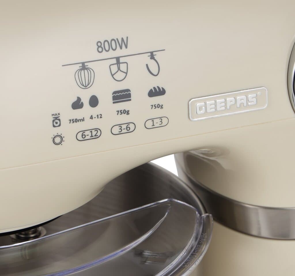 GEEPAS 3-in-1 Stand Mixer 600W 5L - GSM43013 3