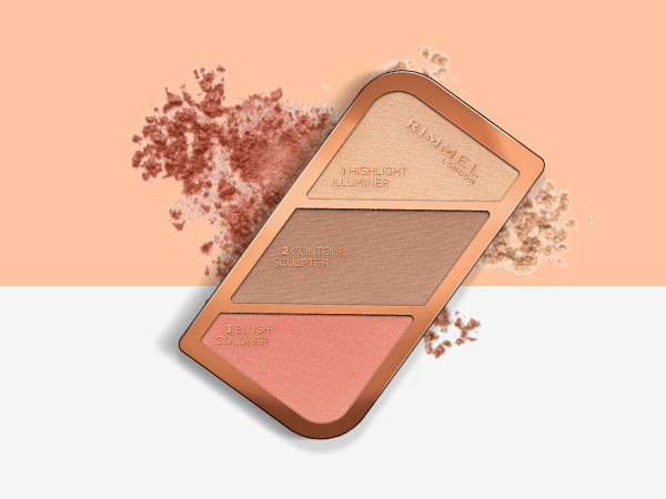 Rimmel London Kate Sculpting Palette (Coral Glow) 2