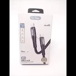 Go-Des GD-UC506 PD 20W USB-C To IP Flash Charge Data Cable