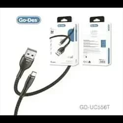 Go-Des GD-UC556T Light Charging & Data Cable (Type-C)