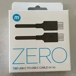 Momax USB-C To USB-C (Black) DC16