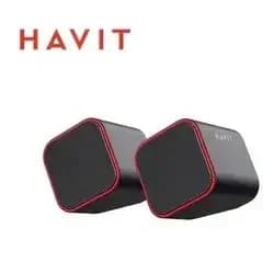 Havit USB 5W Computer Speakers (Black/Red) HV-SK473