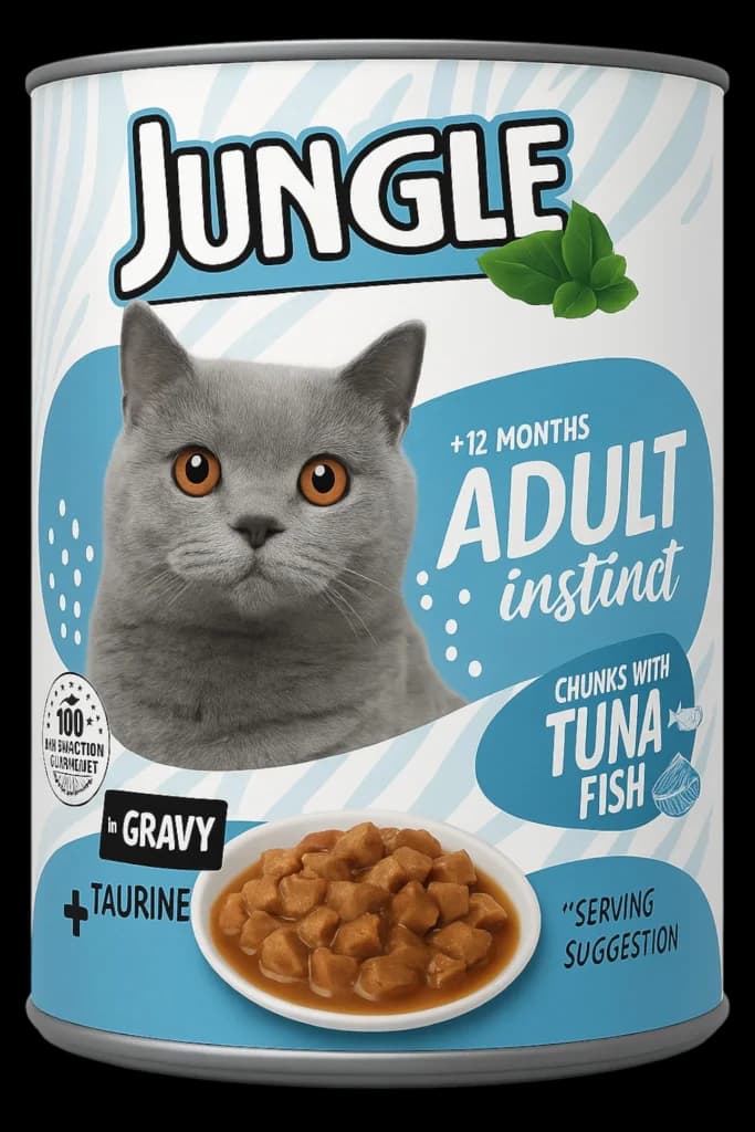 Cat Wet Food with Tuna Fish - 400g