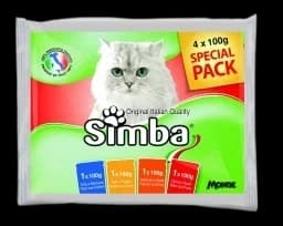 SIMBA Special Pack 4 x 100g - 400g