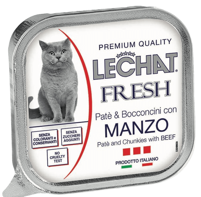 LeChat Fresh with Beef - 100g