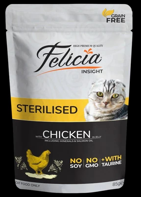 Felicia Chicken sterilized - 85g 1