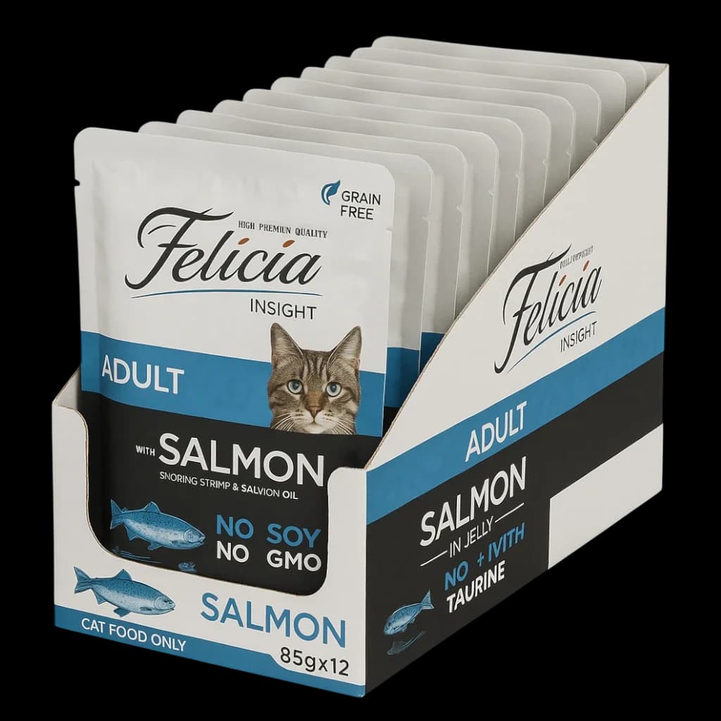 Felicia Adult Salmon - 12x 1