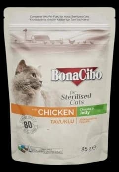 Bonacibo Chicken Sterilised - 85g