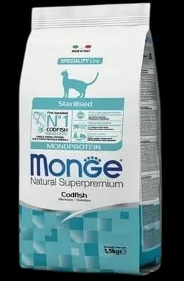 MONGE CodFish Sterilised - 1.5kg