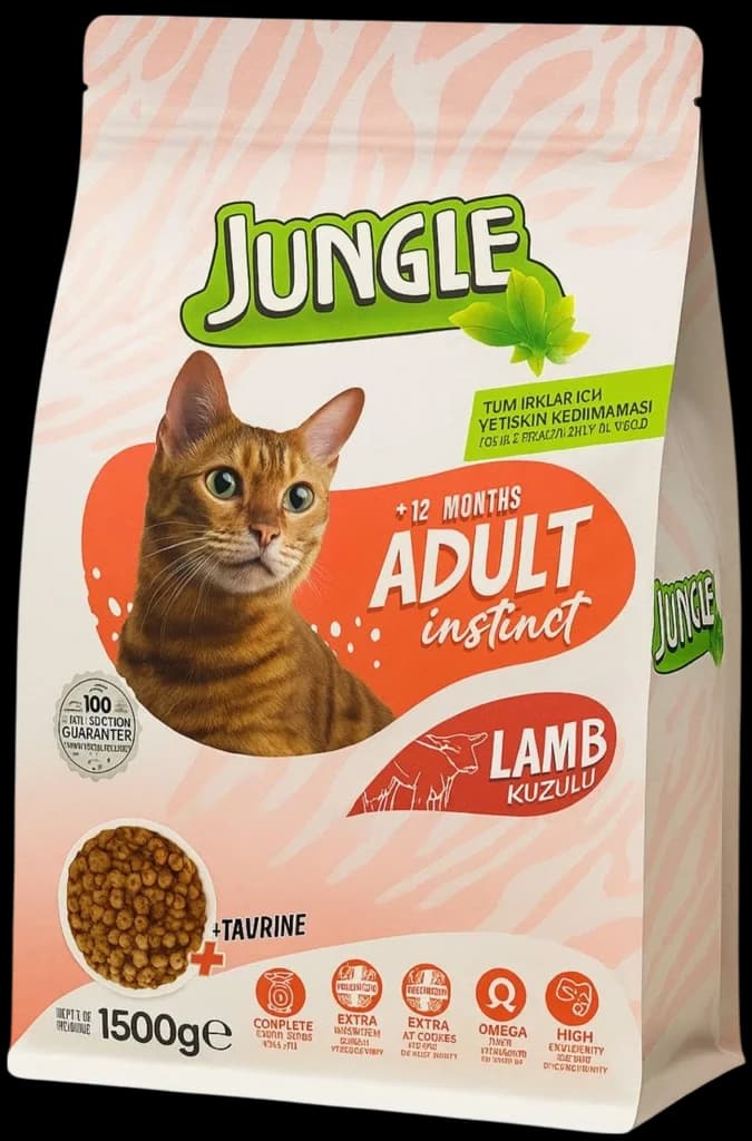 Jungle Dry Food Adult With Lamb - 1.5kg