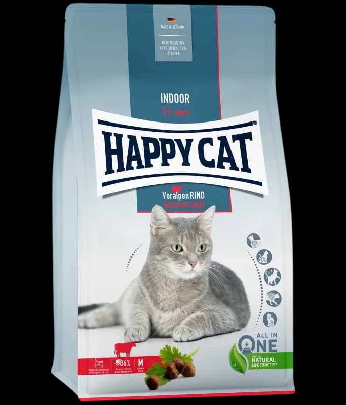 Happy Cat Indoor Bavarian beef - 1.3kg