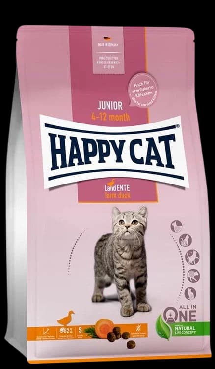 Happy Cat Junior farm duck - 4kg