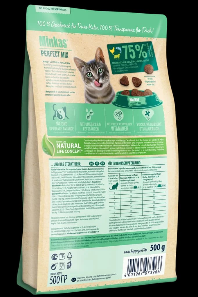 Happy Cat Minkas perfect Mix - 1.5kg 2