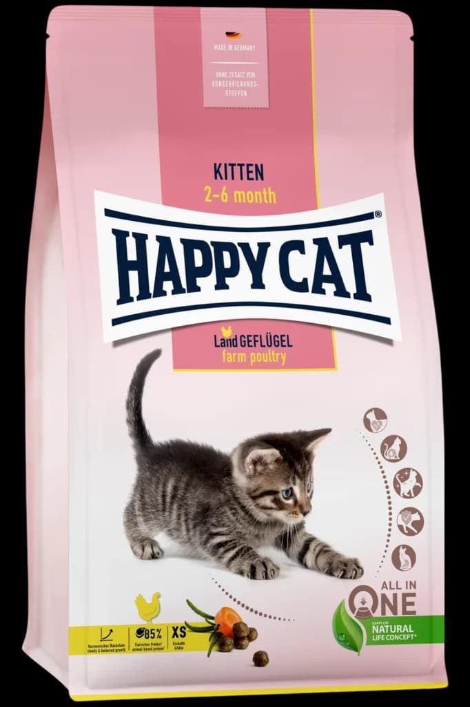 Happy Cat Kitten Farm Poultry - 1.3kg