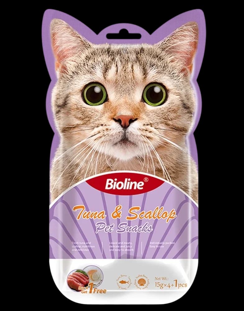Bioline Snacks Tuna & Scallop - 5pcs