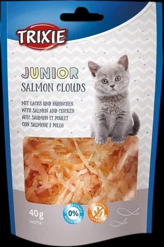 Junior Salmon Clouds snack - 40g