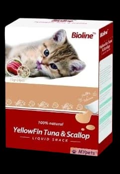 Tuna & Scallop Liquid Snack - 24x