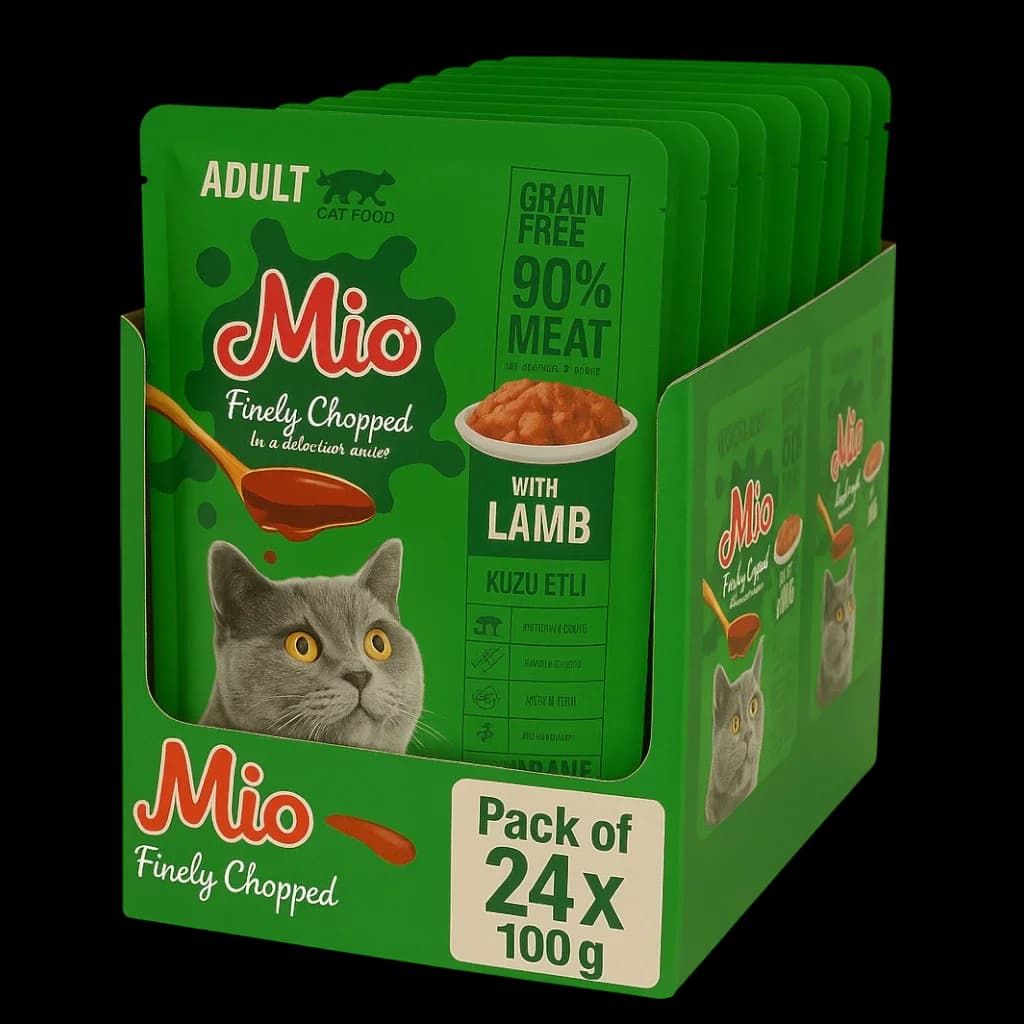 Mio with Lamb - 24x