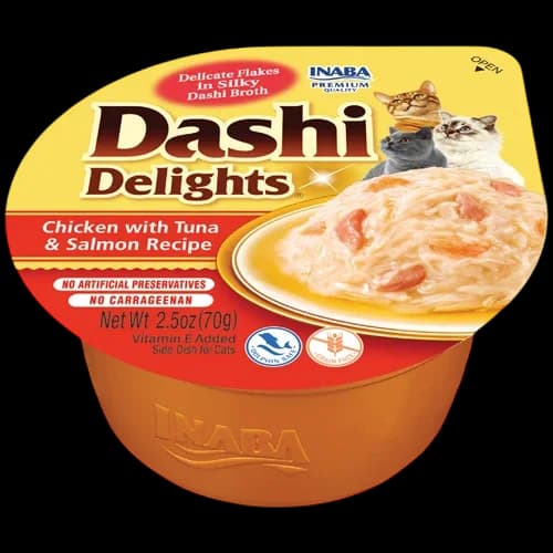 Chicken with tuna & salmon - 70g