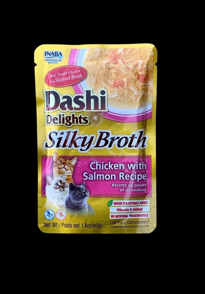 Silky Broth , Chicken & Salmon - 40g