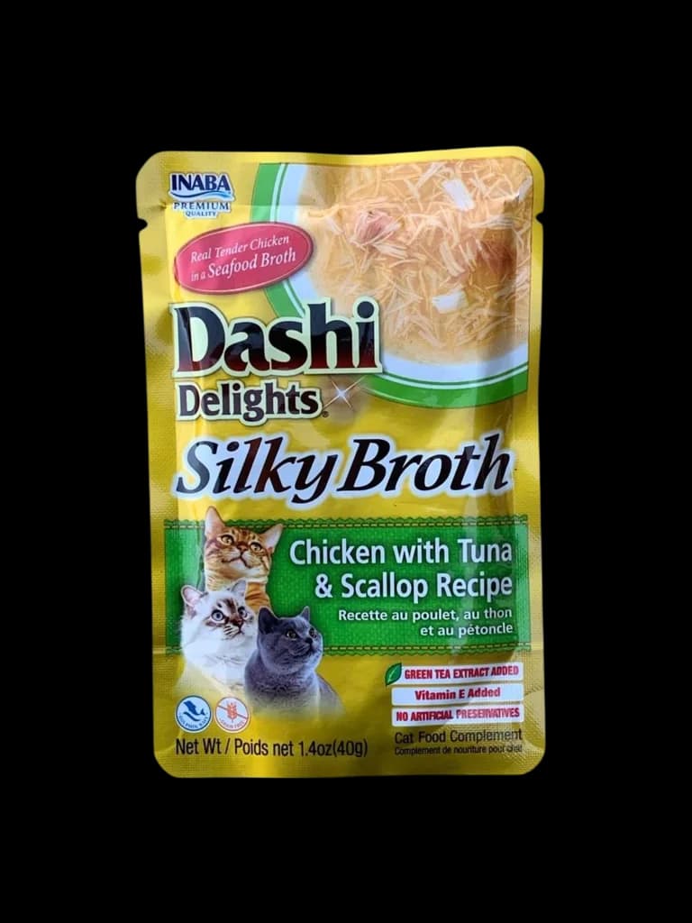 Silky Broth Chicken & tuna & Scallop - 40g