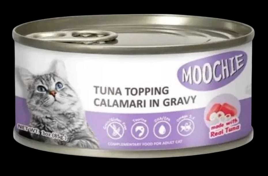 Tuna topping calamari in gravy - 85g 1