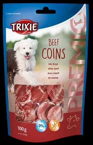 Trixie Beef Coins - 100g