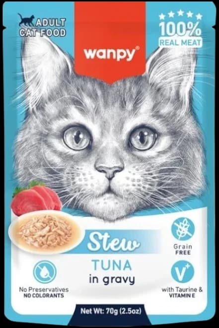 Stew Tuna in Gravy For Adult cat - 70g